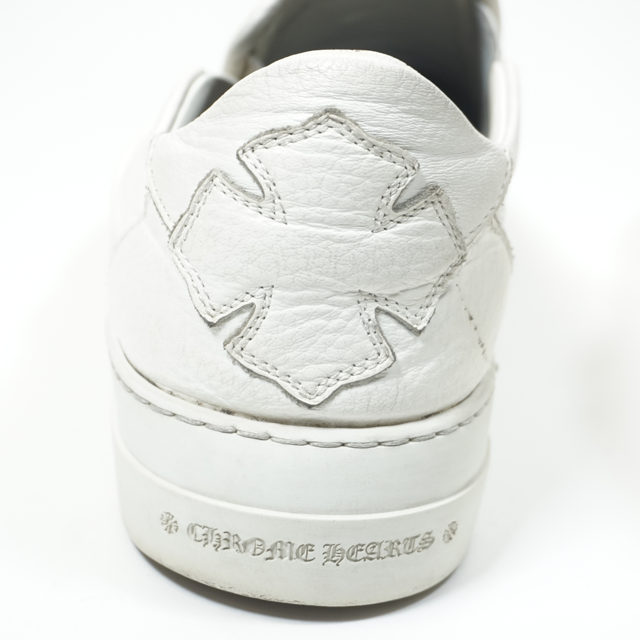 Leather Patch Dagger Slip on