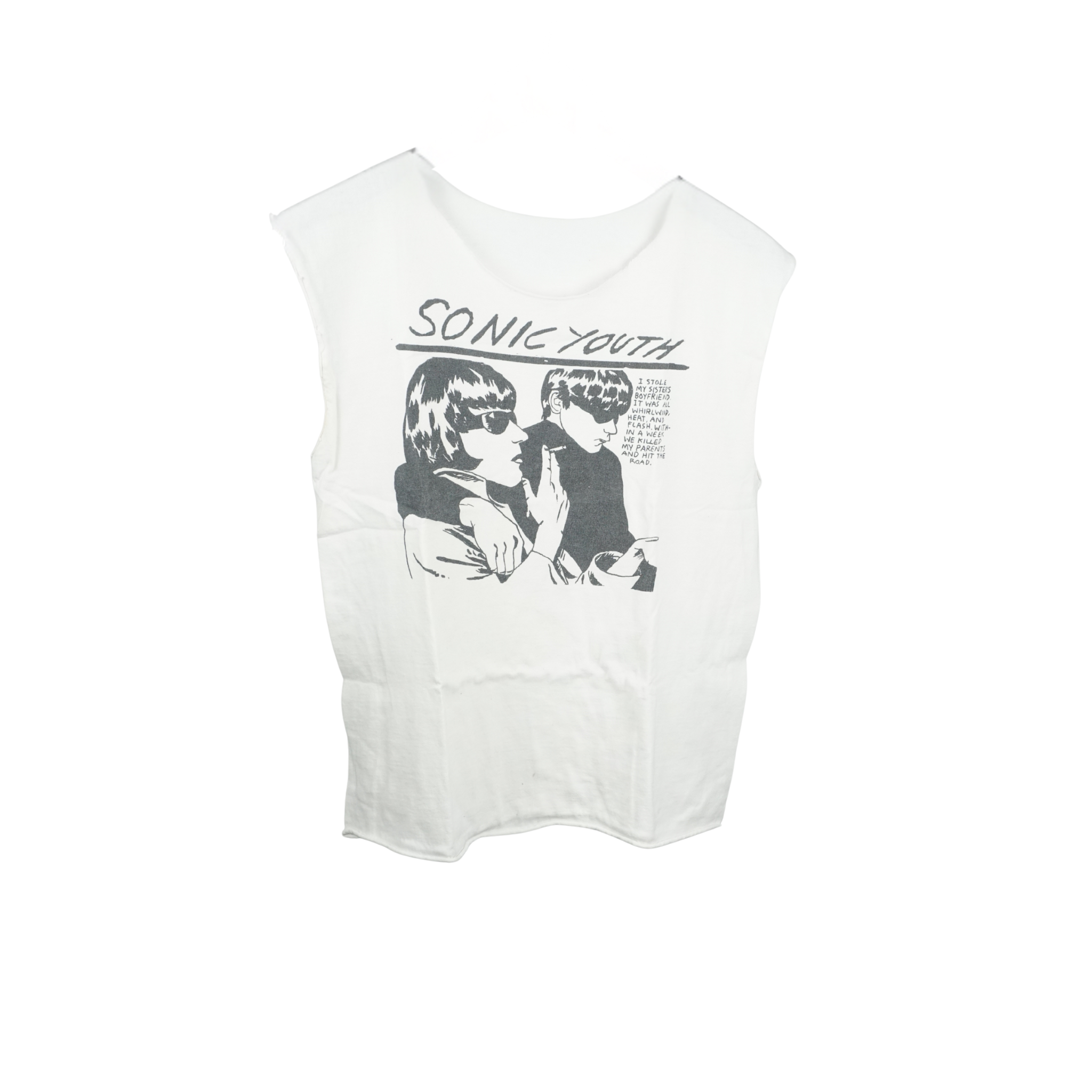 Sonic Youth tee "White"
