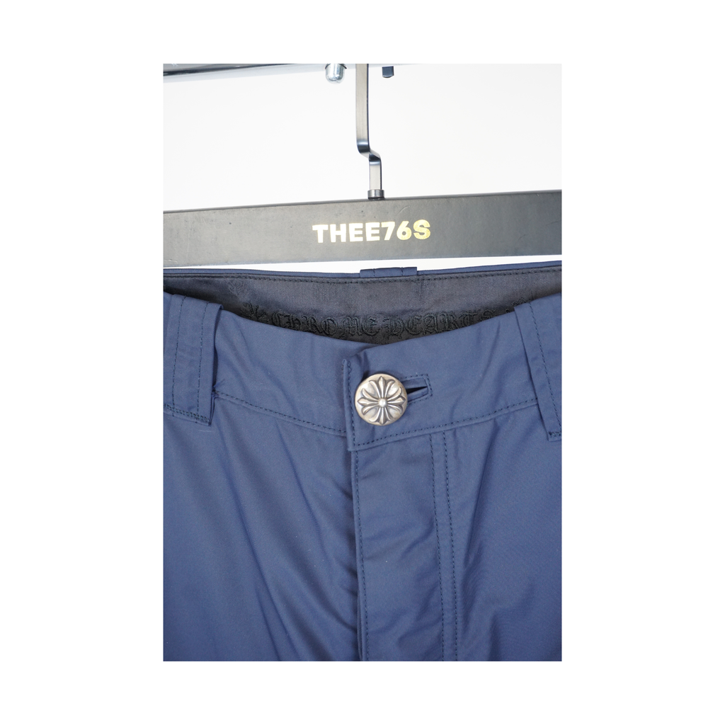 Nylon Leather Double Knee Pants