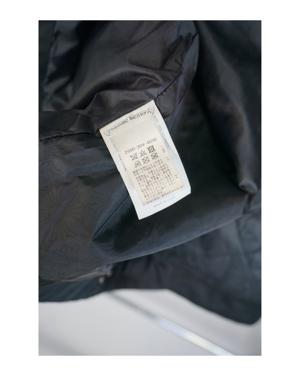 CHROME HEARTS MATTY BOY CHOMPERS QUILTED JACKET